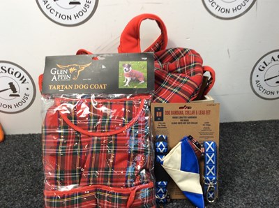 Lot 190 - Bundle Of Pet Items, Two Collar & Leash’s & Dog Coats - New