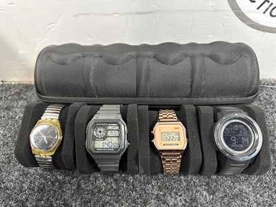 Lot 70 - 4 Watches In Protective Case - New