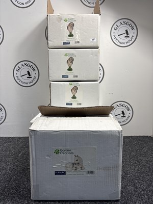 Lot 205 - 5 Large Garden Creation Bird Ornaments- New