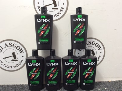 Lot 71 - 6x 3in1 lynx Africa shower gel-new