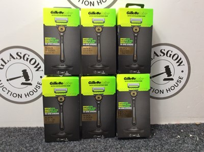 Lot 226 - 6x Gillette labs razors-new