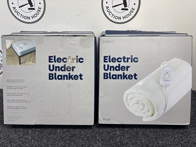 Lot 2 - 6 Single Livivo Electric Under Blankets - New