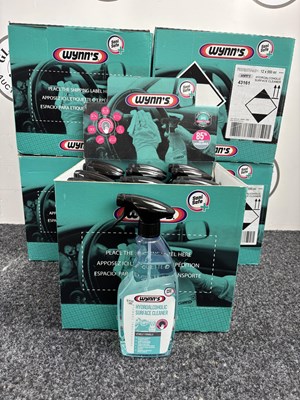 Lot 58 - 4 Boxes of Wynns Hydroalcoholic Surface Cleaner - New
