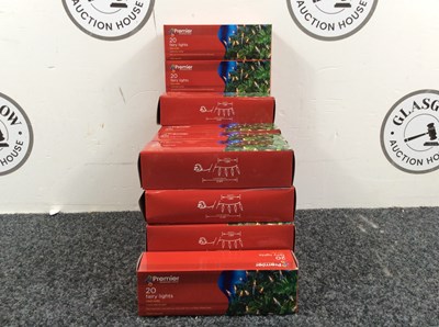Lot 21 - 25 Boxes Of 20 Fairy Lights - New