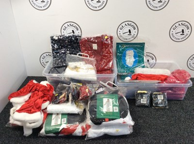 Lot 269 - Qty Of Santa Suits, Christmas T Shirts, yBow Ties & More - New