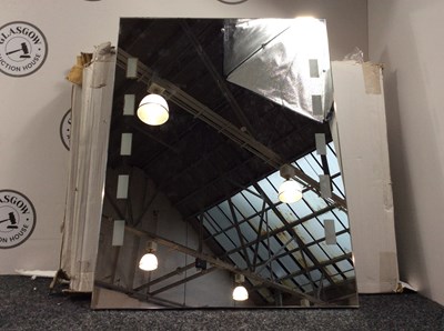 Lot 46 - 3 Large LED Wall Mirrors 80x60cm - New