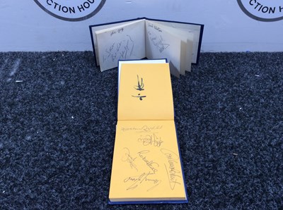 Lot 90 - Two Autograph Books With Rangers Players Signatures, Including Ian Ferguson, Neil Cooper, John Greg & More - Used