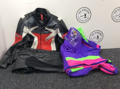 Lot 240 - Motorbike Skins & Retro Jumpsuit - Used