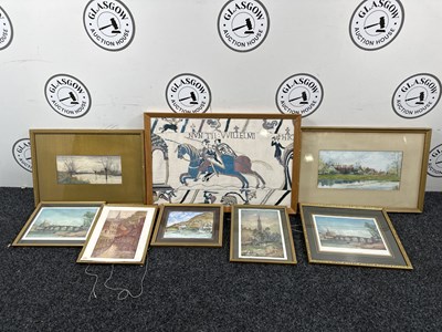 Lot 124 - 8 Framed Prints Of Various Scenes - Used