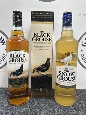 Lot 107 - The Black Grouse & The Snow Grouse Blended Scotch Whisky 70cl - New