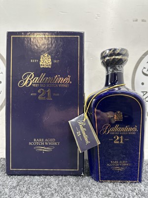 Lot 64 - Ballentine's Very Old Scotch Whisky 21yr Old 50cl - New