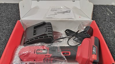 Lot 159 - Olympia Tools X20s Multi Tool with 1 x 2AH Battery & Charger - New