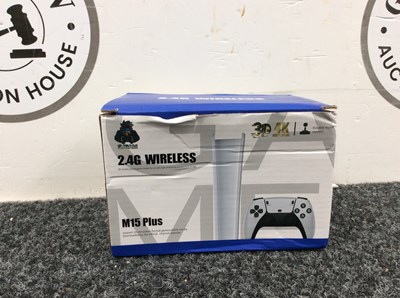 Lot 88 - 2.4G Wireless Mini Game System with 2 Controllers - New