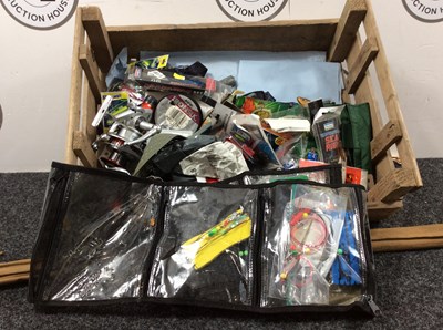 Lot 174 - Box of Assorted Fishing Items - Used