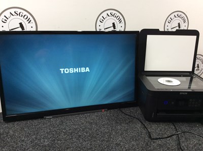 Lot 160 - Epson ET- 2750 Printer & Toshiba - Used