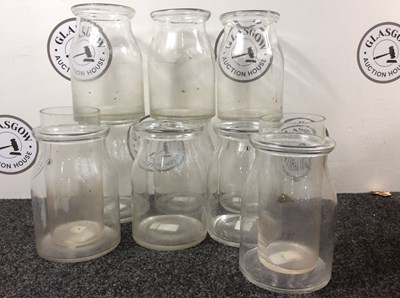 Lot 184 - 12 Large Glass Jars/Vases - Used
