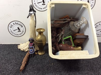 Lot 181 - 2 Boxes of Misc Glassware & Ornaments - Used