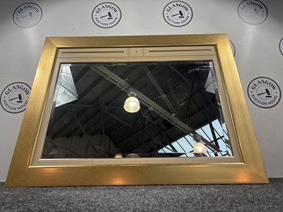 Lot 113 - Large Golden Mirror - Used