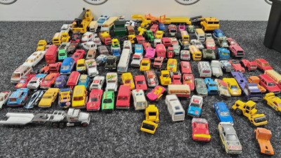 Lot 25 - Large qty of majorette model vehicles