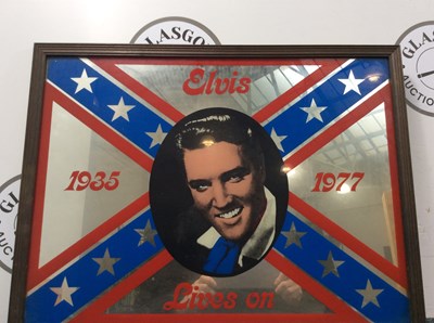 Lot 116 - Elvis 1953-1977 bar mirror