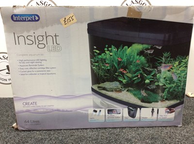 Lot 112 - Interpet Insight LED Complete Aquarium Kit - New