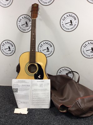 Lot 110 - G.101 acoustic guitar with brown case-used