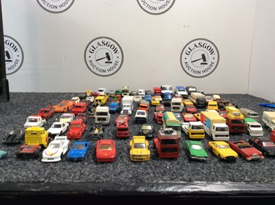 Lot 8 - Large box of corgi model vehicles