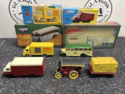 Lot 101 - 4 corgi model box sets
