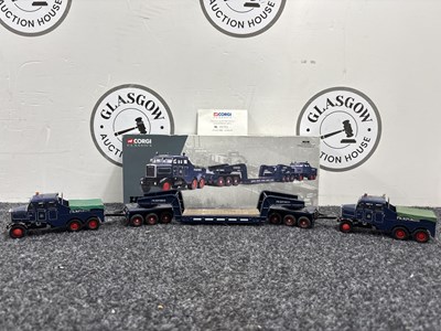Lot 28 - Corgi classics 17701 pickfords 2 scammell constructors and loader set