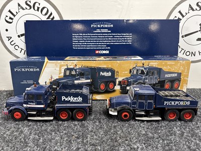 Lot 27 - Corgi 17904 pickfords 2 scammell contractors