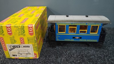 Lot 126 - Lehmann LGB 3013 model train carriage dining car