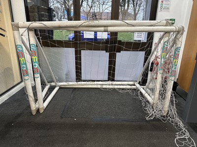 Lot 193 - Portable Samba Football Goals - 5 A Side - Used