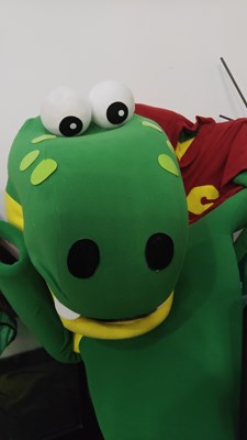 Lot 96 - Crocodile Mascot Costume - Used