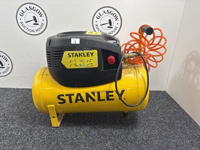 Lot 2 - Stanley Air Compressor & Accessories- Used