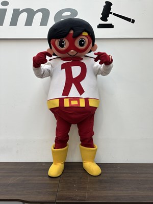 Lot 134 - Ryan’s World Mascot Costume - Used