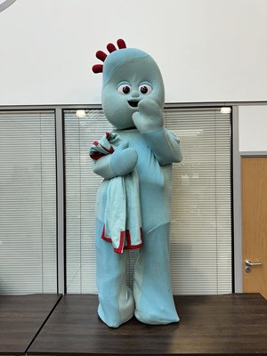 Lot 120 - Igglepiggle From The Night Garden Mascot Costume - Used