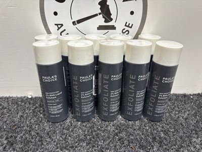 Lot 58 - 10 x Paula’s Choice 2% BHA Liquid Exfoliant - New