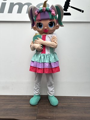 Lot 66 - Unicorn LOL Surprise Mascot Costume - Used