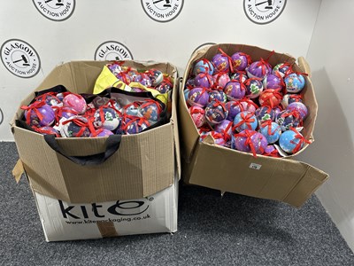 Lot 179 - Two Boxes Of Named Christmas Baubles - Used