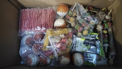 Lot 47 - Box of assorted dog treats