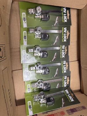 Lot 15 - 6 viv lock sliding glass door locks new