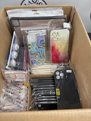 Lot 22 - Misc of phone and tablet covers all new