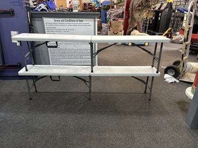 Lot 196 - Two Fold Out Benches - Used