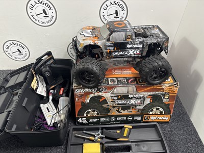 Lot 1 - Savage X 4.6 Big Block RC Nitro Car - Used