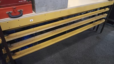 Lot 154 - Storage Racking For Lengths Of Material & Other - 8FT L x 2FT Tall - Used