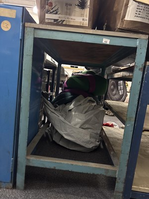 Lot 160 - Industrial Metal Work Table - 3FT x 5FT - Used