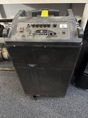 Lot 33 - NXT portable sound system used