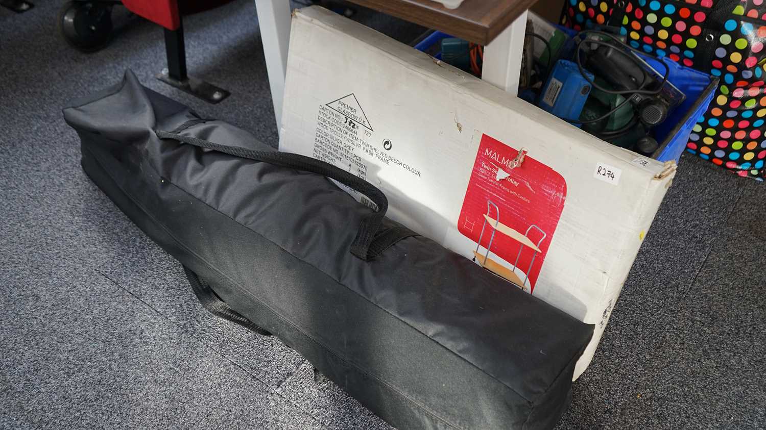Lot 244 - 4 Sided Gazebo 2x2mtrs and table