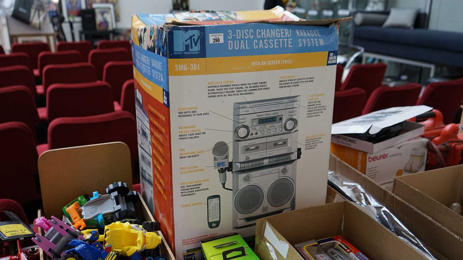 Lot 290 - MTV 301smg Karaoke System