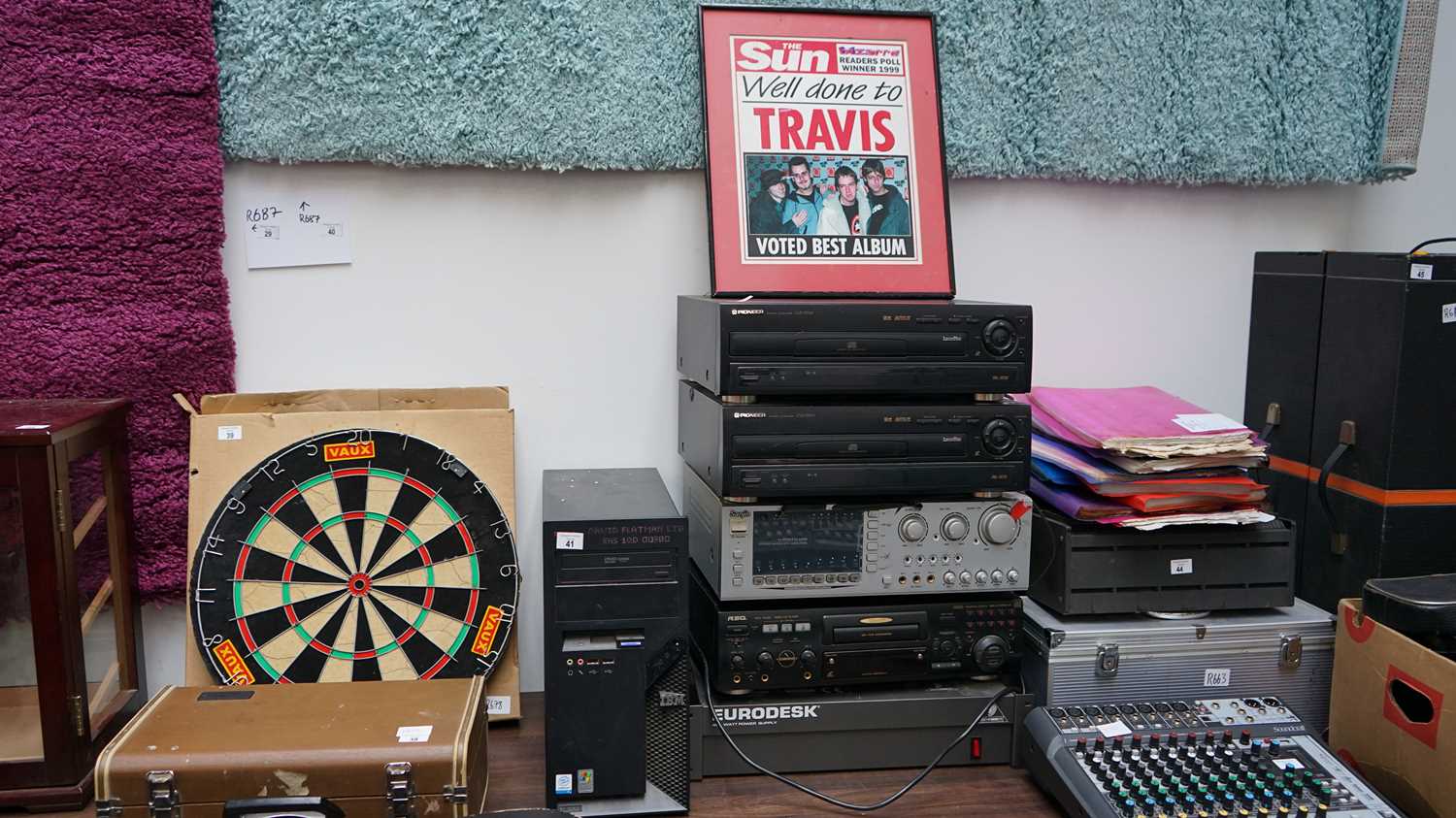 Lot 41 - Qty of Sound Equipment